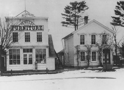 P.H. Nilles Furniture Store in winter