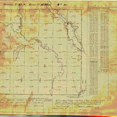 [Public Land Survey System map: Wisconsin Township 33 North, Range 11 West]