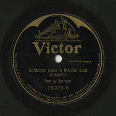 Goldstein goes in the railroad business