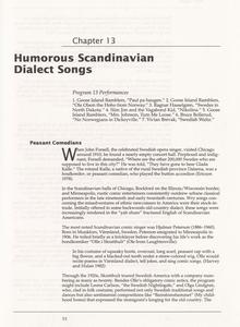 Humorous Scandinavian dialect songs (1 of 3)