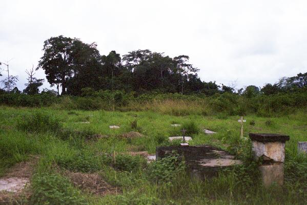 Main cemetery in Mouila, Gabon (1 of 2)