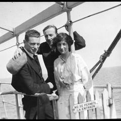 On board Prinz Joachim Mr. Crookes, Scott & Miss