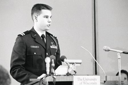 Regents Hearing on ROTC, January 1990