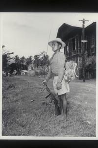 Filipino guerrilla, 1945