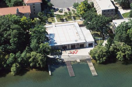 Boat House and Adams Hall