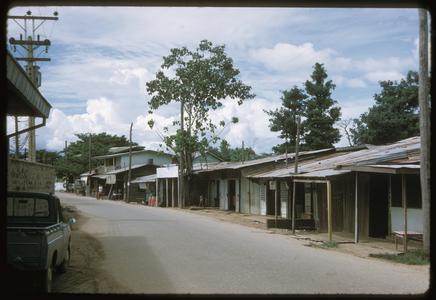 Street outside compound