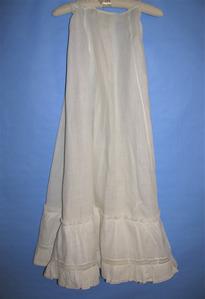 White cotton petticoat
