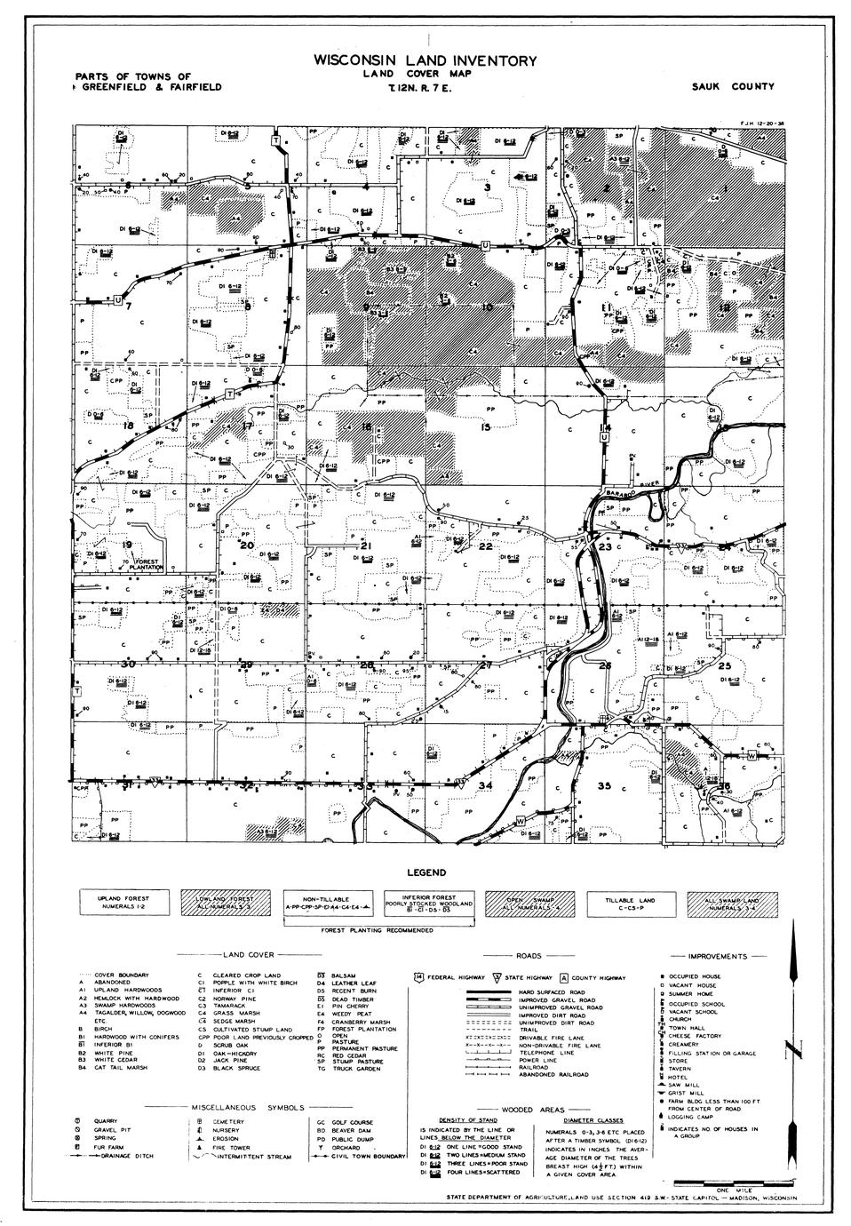‎Parts of towns of Greenfield and Fairfield UWDC UWMadison Libraries