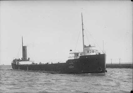 I. F. Jupiter Entering Duluth Harbor