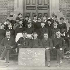 Second year class, 1884