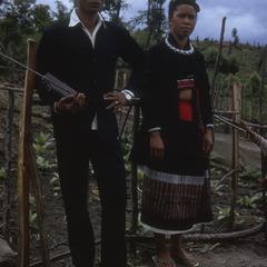 Ethnic Phuan man and wife