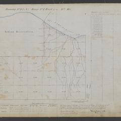 [Public Land Survey System map: Wisconsin Township 47 North, Range 01 West]