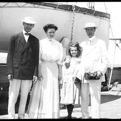 On board "Oceana" Mr. Tod and Mr. and Mrs. Bonnell and Sara Cree