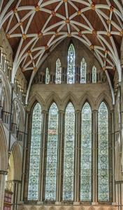 York Cathedral interior north transept north wall