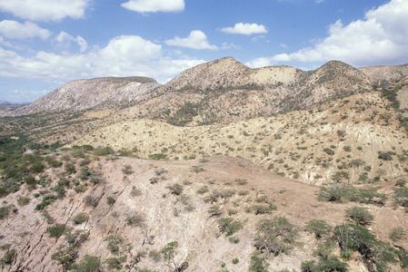 Magnificent badland near San Pueblo