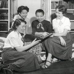Students at Groves Women's Co-Op
