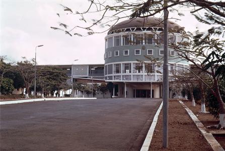 The Congress Building in Monrovia