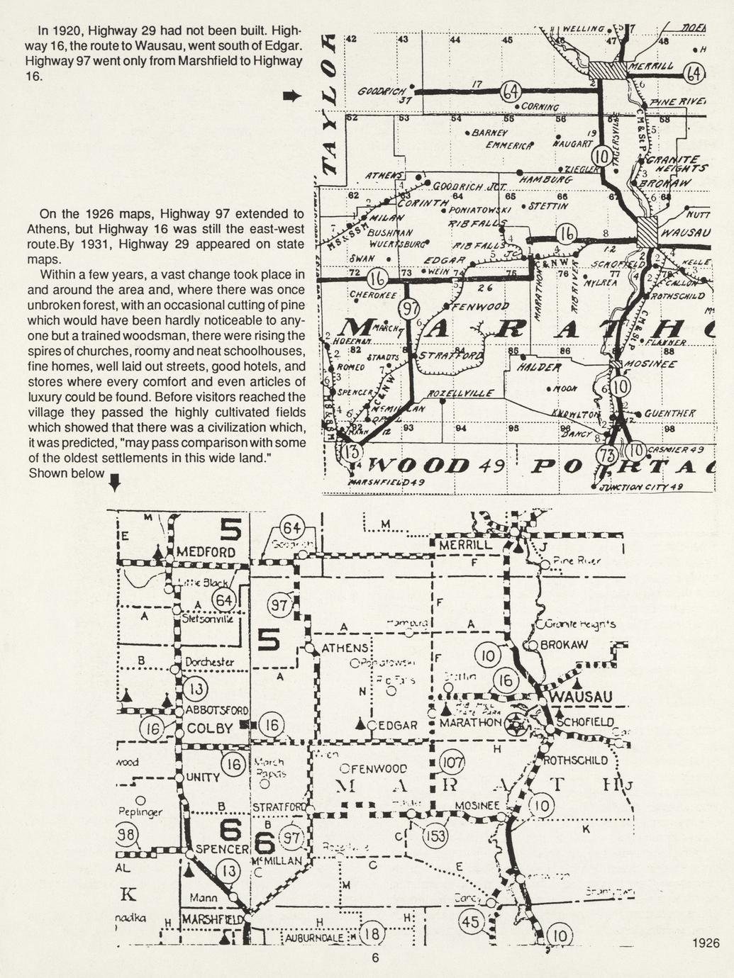 Athens, Wisconsin centennial, June 2224, 1990 celebrating 100 years