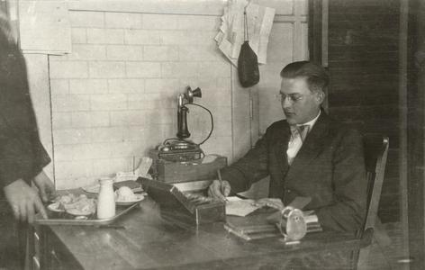 Cafeteria cashier, 1930