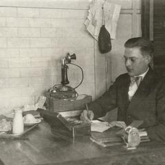 Cafeteria cashier, 1930