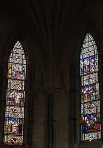 Lincoln Cathedral chapter house windows