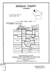 Douglas County, Wisconsin, land cover maps