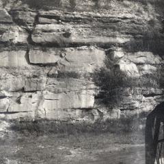 Sandtone cliff