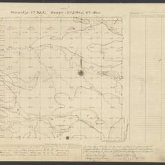 [Public Land Survey System map: Wisconsin Township 21 North, Range 03 West]