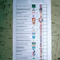 Sample Ballot for April 1994 Election