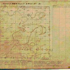 [Public Land Survey System map: Wisconsin Township 43 North, Range 09 West]