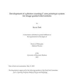 Development of a photon counting C-arm prototype system for image-guided interventions