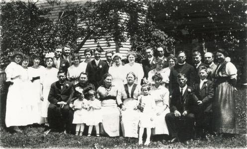 Wedding of Charles "Carl" J. Rothe and Anna Theisen