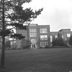 Old Main in the 1960s- north entrance