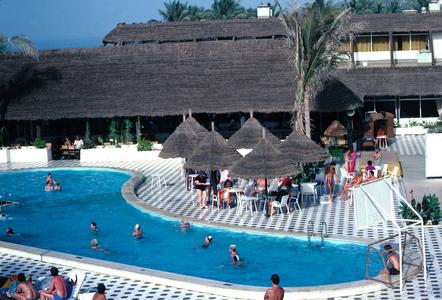 The Pool and Resort Area for the Kombo Beach Novotel Banjul Hotel