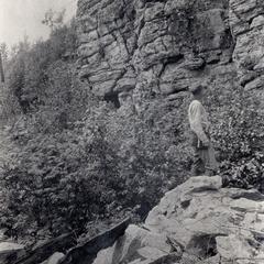Quartzite cliff