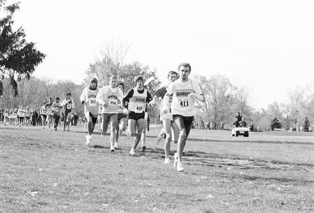 Male cross country runners