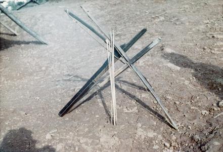 Hmong crossbows and arrows in Houa Khong Province