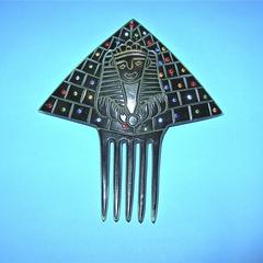 Egyptian themed comb