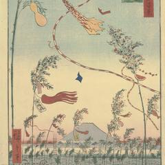 Prosperity in the City During the Tanabata Festival, no. 73 from the series One-hundred Views of Famous Places in Edo