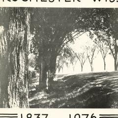 Rochester, Wis. : 1837-1976