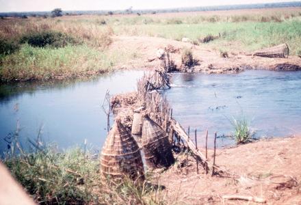 Weir in Stream Near Kaputa