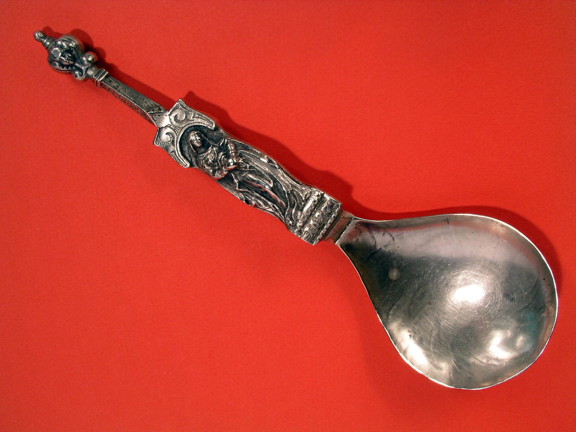 Baptismal silver spoon