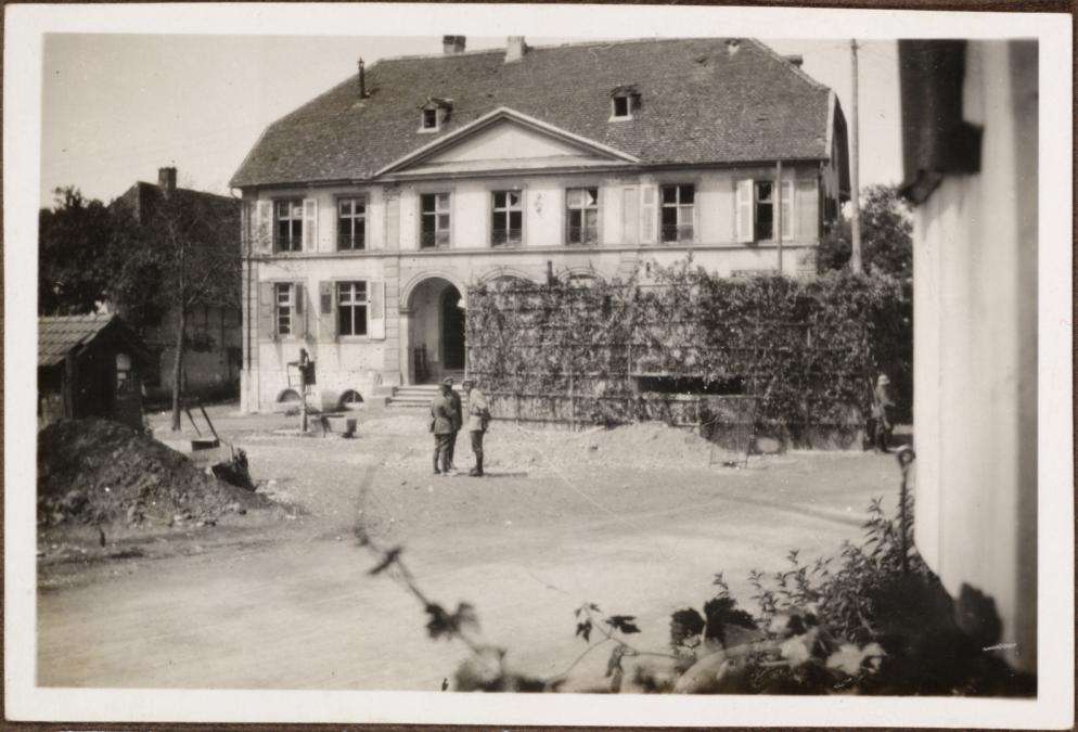 Das Schulhaus i. Bernweiler i. Els.