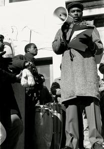 Anti-racism protest in 1988