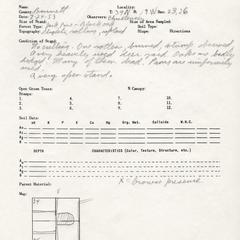 Site 3601: Burnett County, Township 39N, Range 19W, Section 23; Township 39N, Range 19W, Section 26