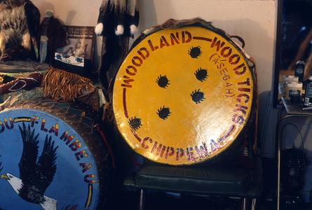 Woodland Wood Ticks powwow drum