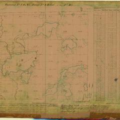 [Public Land Survey System map: Wisconsin Township 40 North, Range 08 East]
