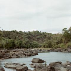 The Xe Namnoi River near the Nyaheun village of Lassasine in Attapu Province