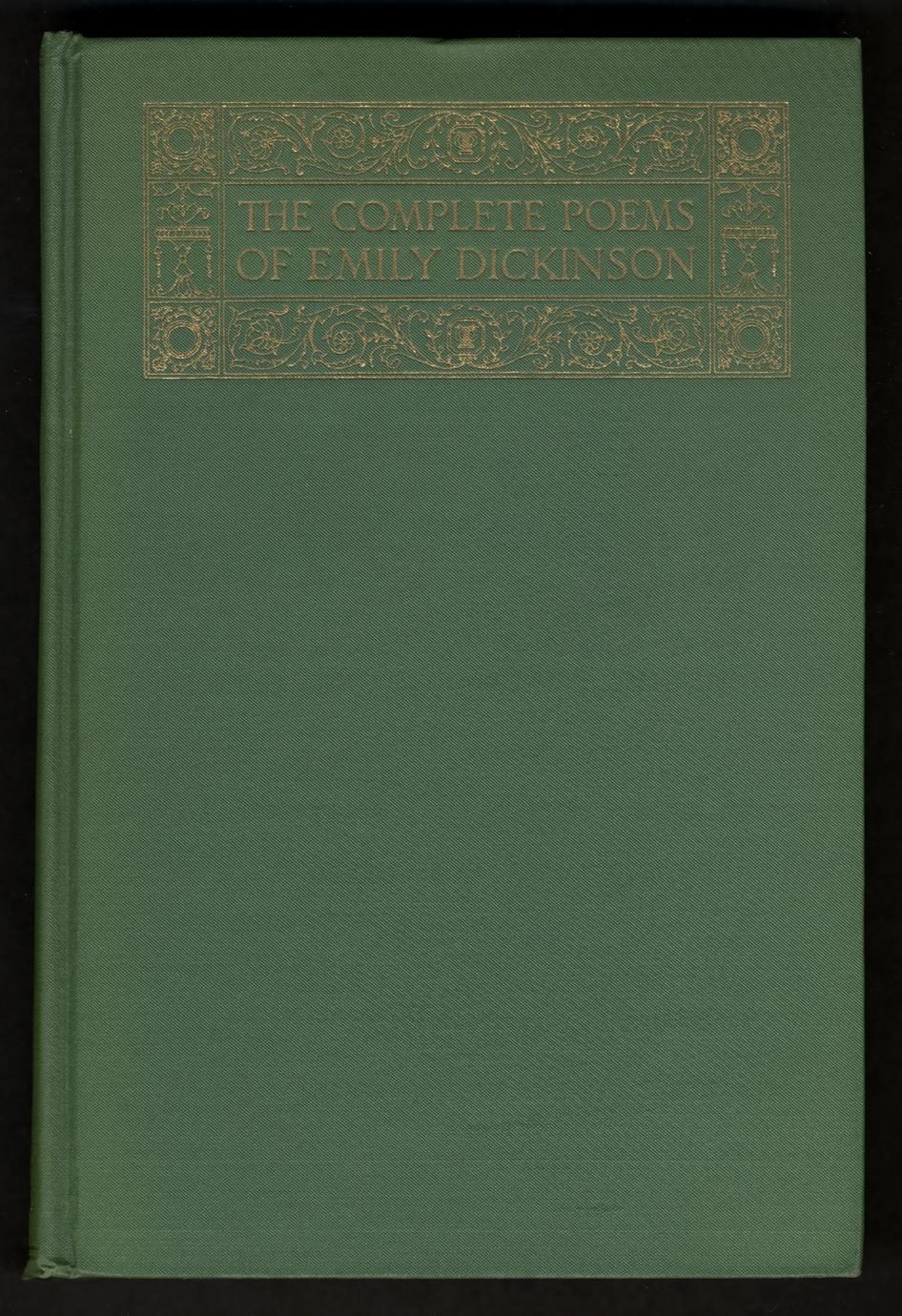 ‎the Complete Poems Of Emily Dickinson 1 Of 2 Uwdc Uw Madison