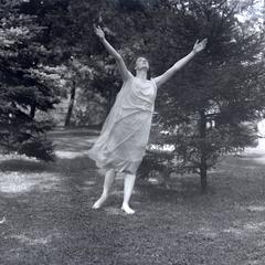 Summer school pageant dancer, 1917